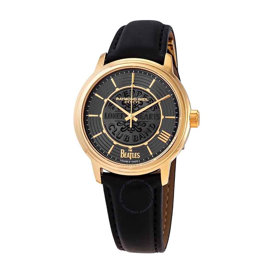 Đồng Hồ Nam Raymond Weil Maestro 2237-PC-BEAT3 Màu Đen Vàng