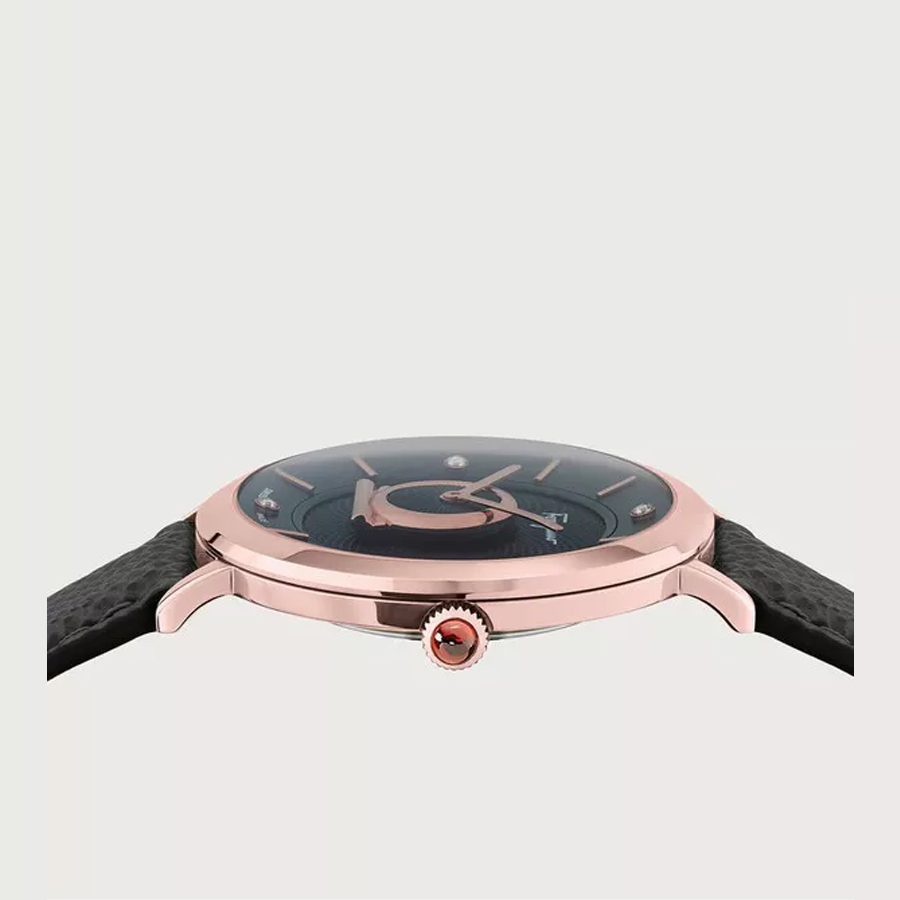 Đồng Hồ Nữ Salvatore Ferragamo New Minuetto 611172 722162 36mm Màu Đen