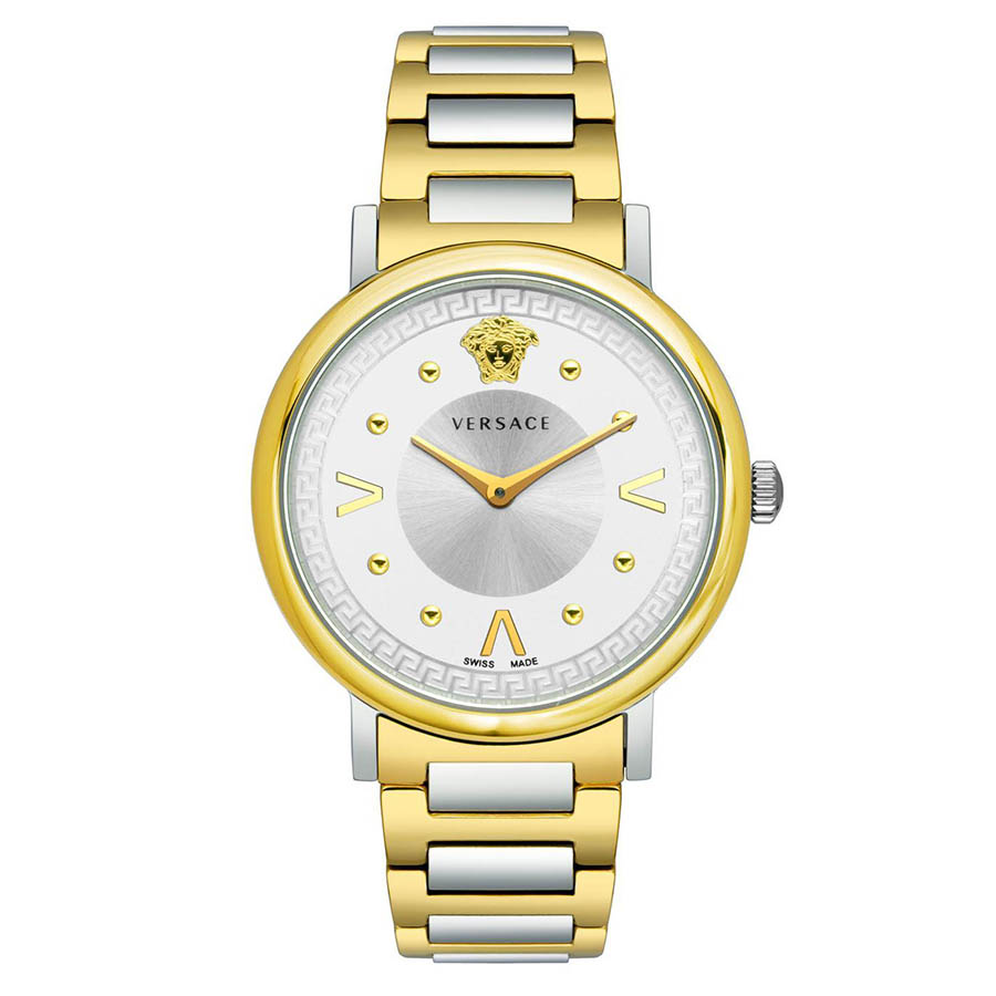 Đồng Hồ Nữ Versace Pop Chic Lady Two Tone Ladies Watch VEVD00519 36mm Màu Vàng