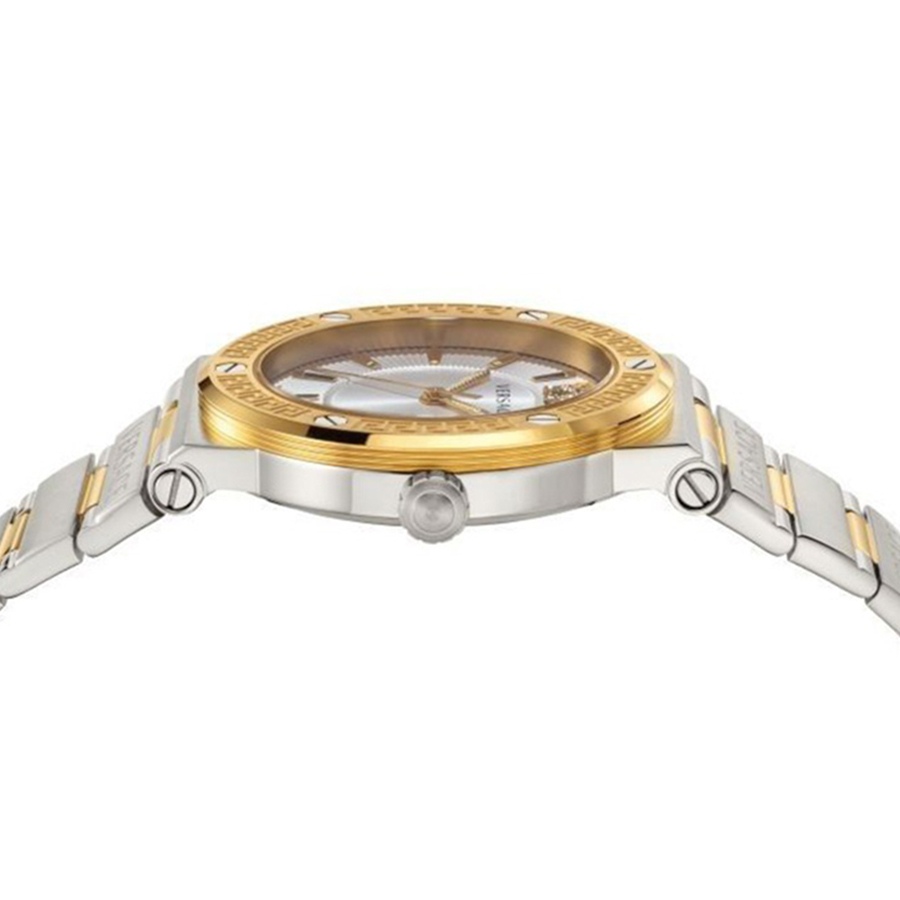 Đồng Hồ Nữ Versace Greca Logo Watch VEVH00620 38mm Màu Demi (Vàng-Bạc)
