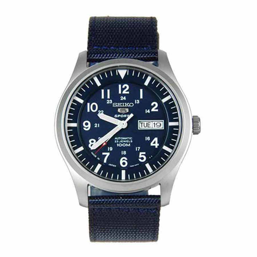 Đồng Hồ Seiko 5 SNZG11J1 Xanh Biển Cực Chất 42mm