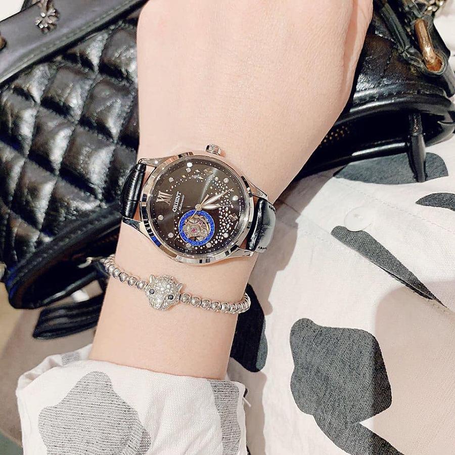 Đồng Hồ Orient RA-AG0019B10B Dây Da Cho Nữ