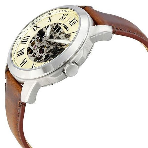 Đồng Hồ Nam Fossil Me3099 Dây Da Màu Nâu 