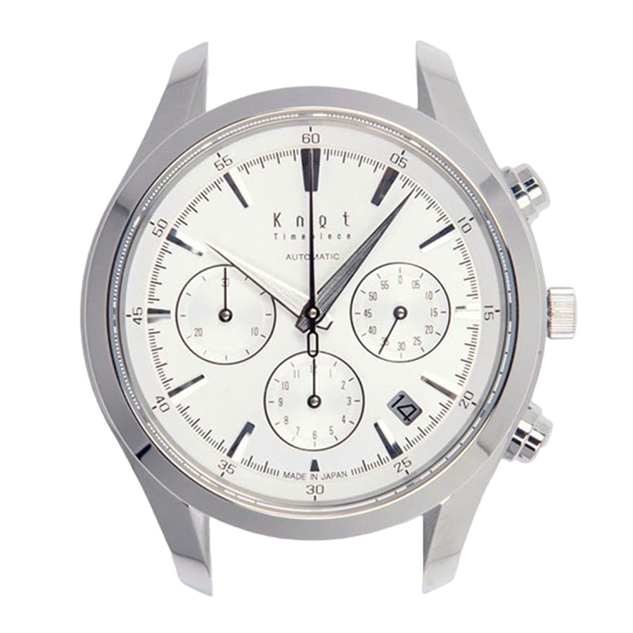 Mặt Đồng Hồ Knot Automatic Model ATC-40SVWH Màu Trắng