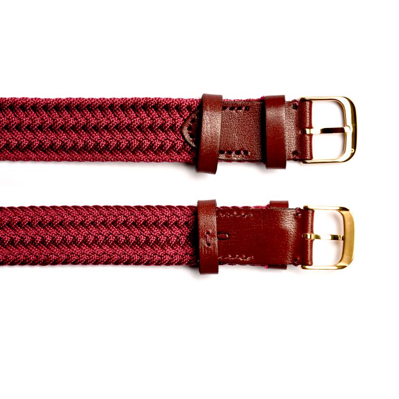 Dây Dạng Lụa KUMIHIMO Jusanuchi Knot MK-18BUBUYG Màu Đỏ Mận