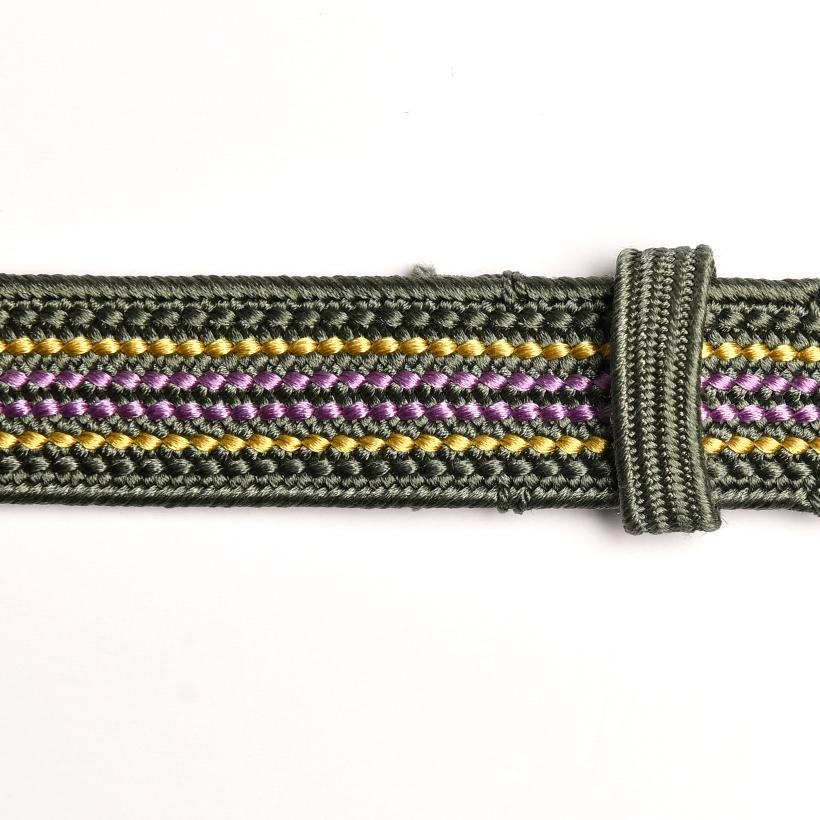 Dây Dạng Lụa KUMIHIMO Knot AK-1812SV Màu Lá