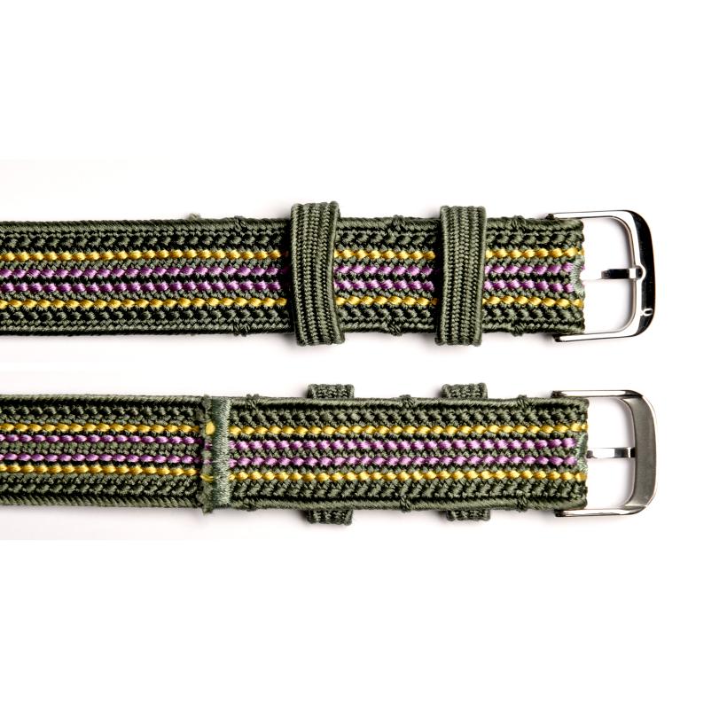 Dây Dạng Lụa KUMIHIMO Knot AK-1812SV Màu Lá
