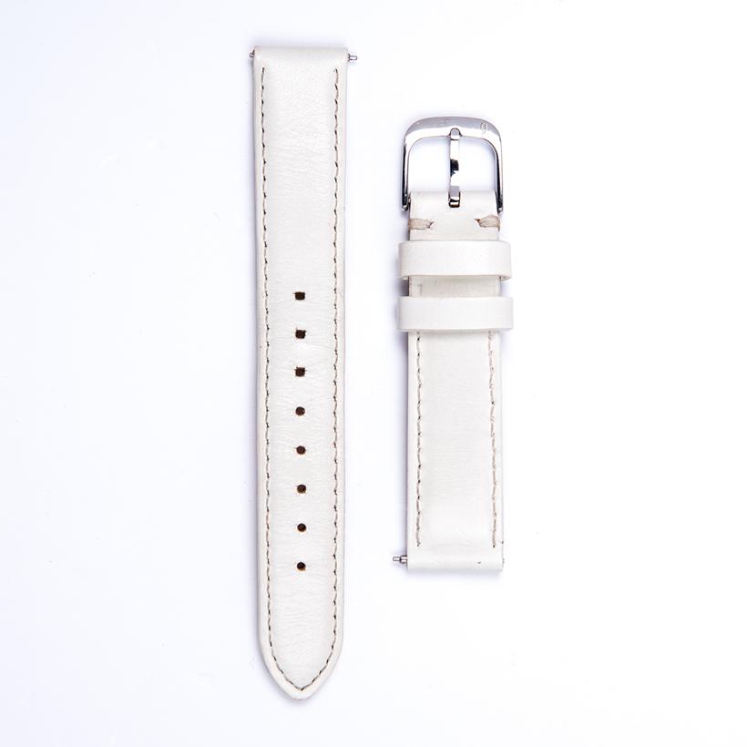 Dây Da Truyền Thống Tochigi Knot TT-16WHSV Màu Trắng