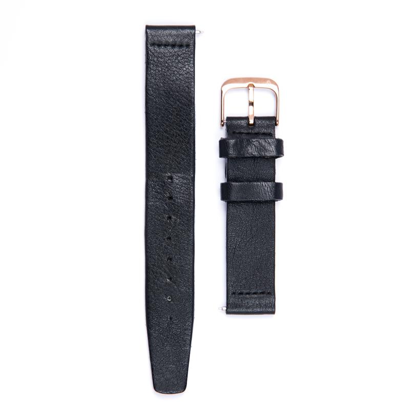 Dây Da Thuộc Tochigi Knot ST1-18BKYG Màu Đen