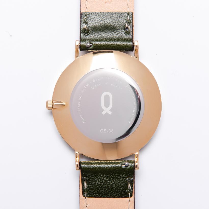 Mặt Đồng Hồ Knot Small Second CS-36YGSV Màu Bạc