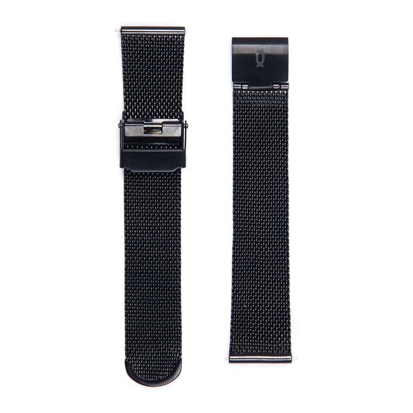 Dây Kim Loại Knot Milanese Mesh MS-18BKBK Màu Đen