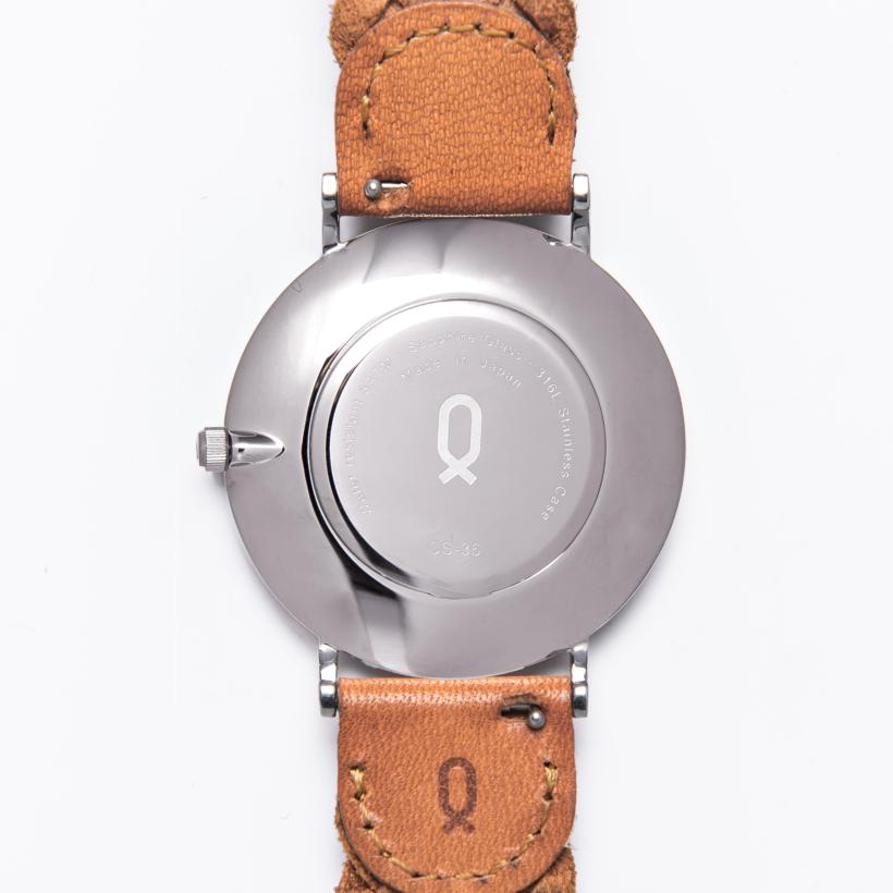 Mặt Đồng Hồ Knot Small Second CS-36SVIV Màu Be