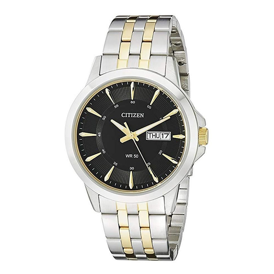 Đồng Hồ Nam Citizen BF2018-52E 41mm Màu Demi (Vàng-Bạc)