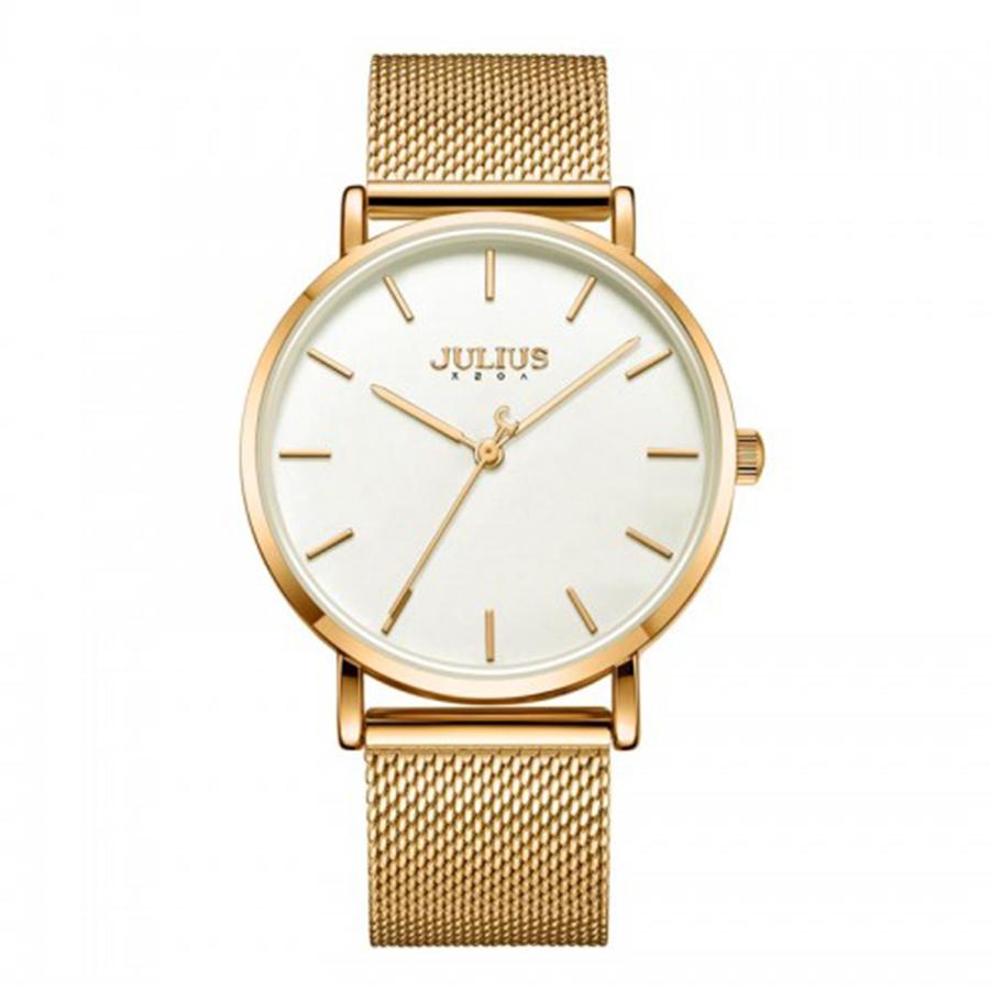 Đồng Hồ Nam Julius  JA-1164MF Màu Vàng Gold