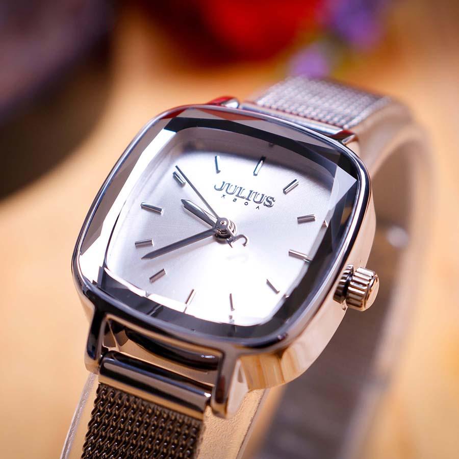 Đồng Hồ Nữ Julius JA-1148A Màu Bạc