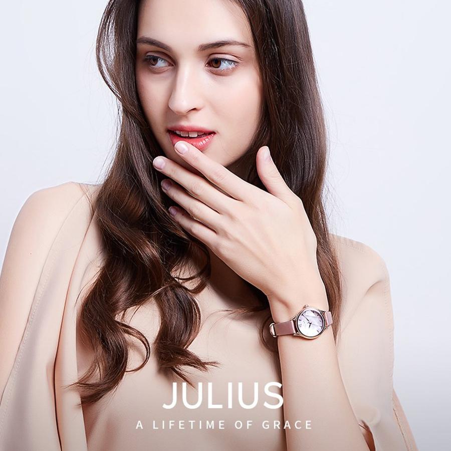 Đồng Hồ Nữ Julius JA-1154D Màu Xám