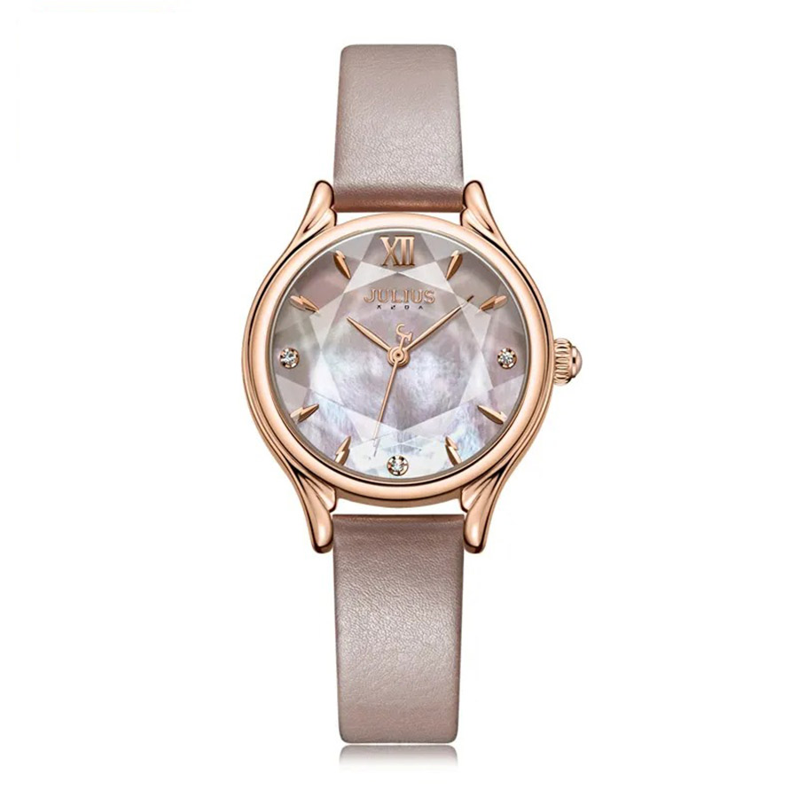 Đồng Hồ Nữ Julius JA-1154D Màu Xám