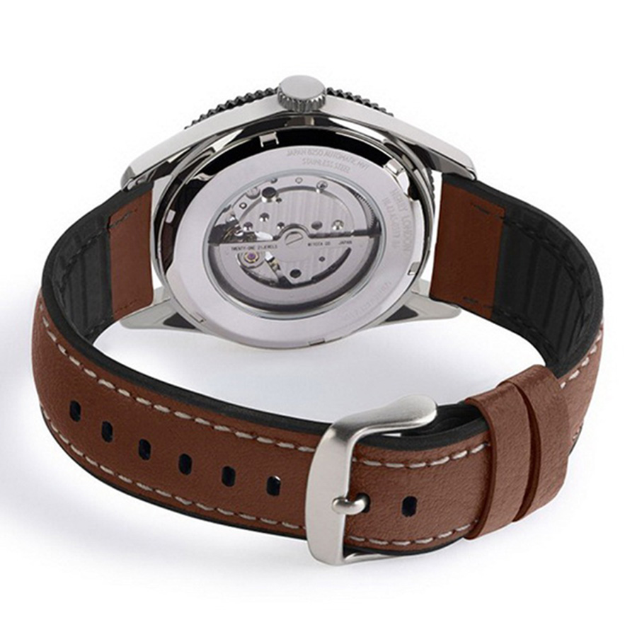 Đồng Hồ Nam Henry London HL42-AS-0331 Màu Đen Nâu