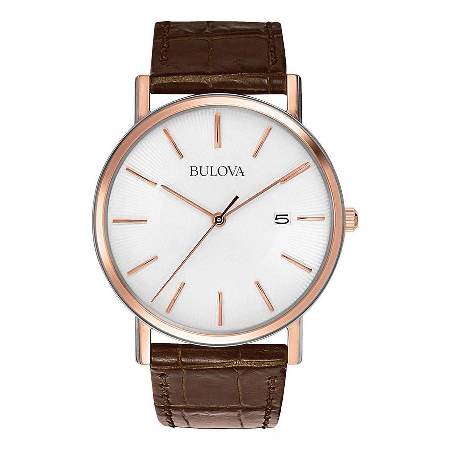 Đồng Hồ Nam Bulova 98H51 Màu Nâu