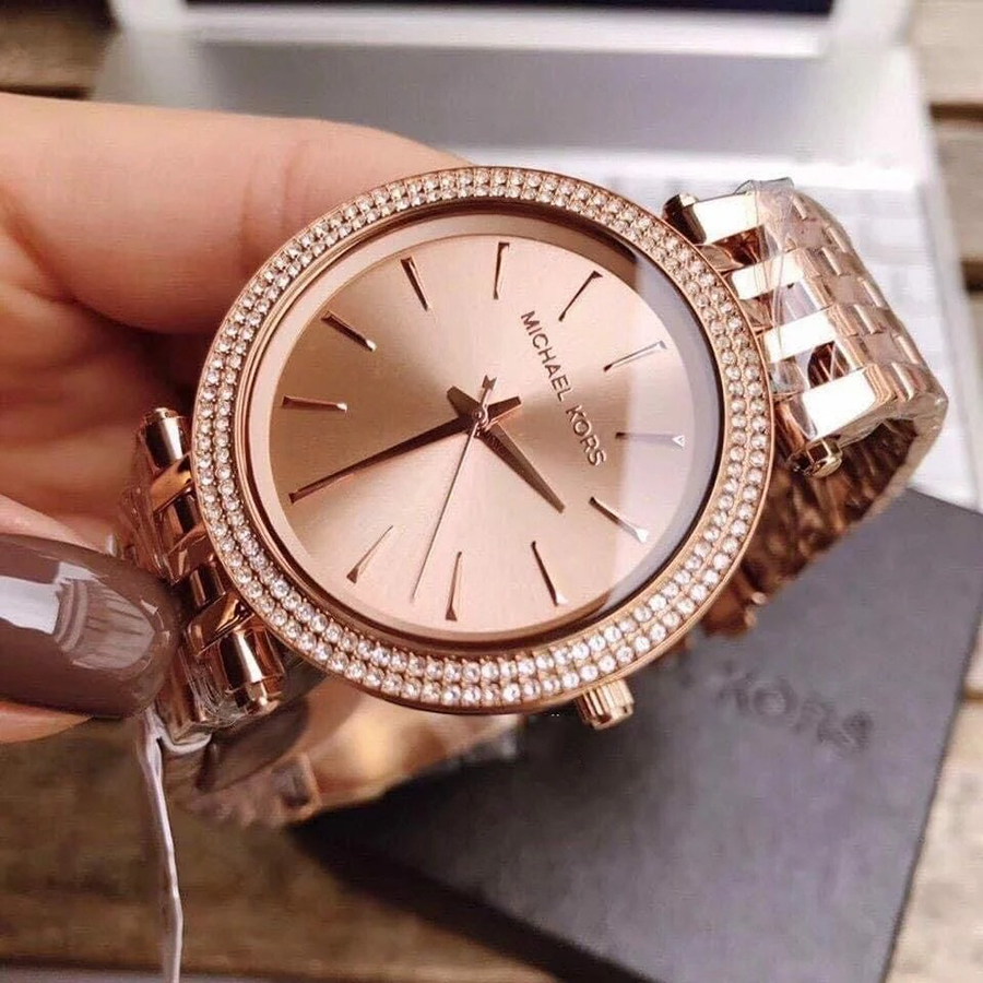 Đồng Hồ Nữ Michael Kors MK3192 Màu Vàng Hồng