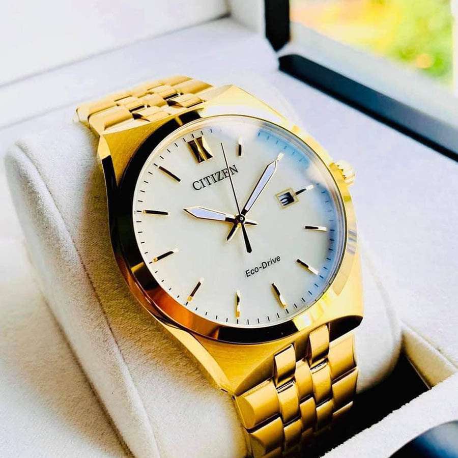 Đồng Hồ Nam Citizen Eco-Drive BM7332-53P Màu Vàng