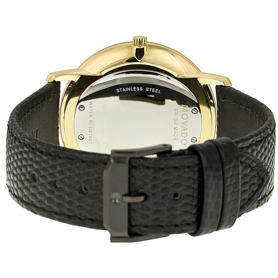 Đồng Hồ Nam Movado 0606847 Màu Đen Vàng