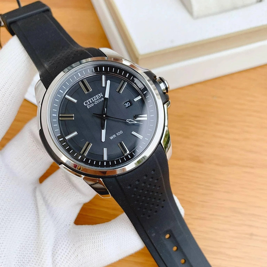 Đồng Hồ Nam Citizen Eco-Drive Cho Nam AW1150-07E Màu Đen