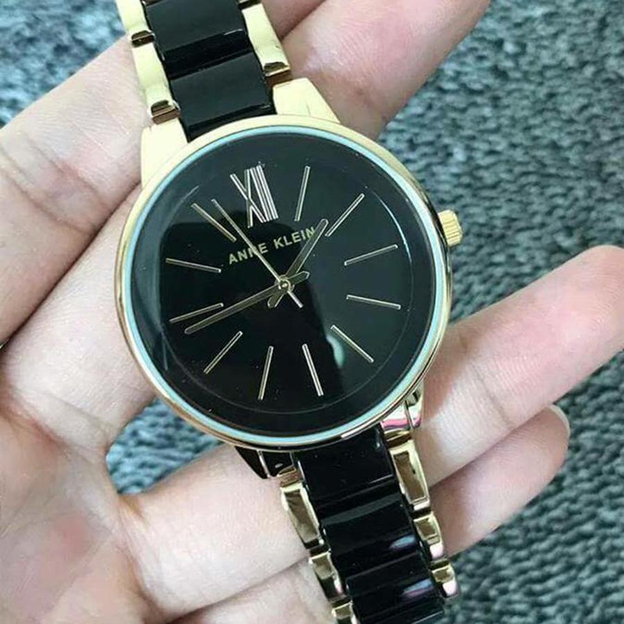 Đồng Hồ Anne Klein AK/1412BKGB Cho Nữ