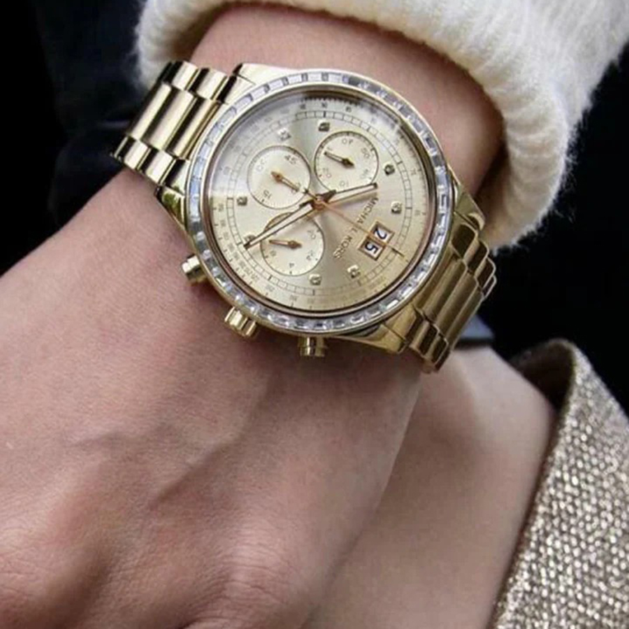 Đồng Hồ Nữ Michael Kors MK6187 Màu Vàng