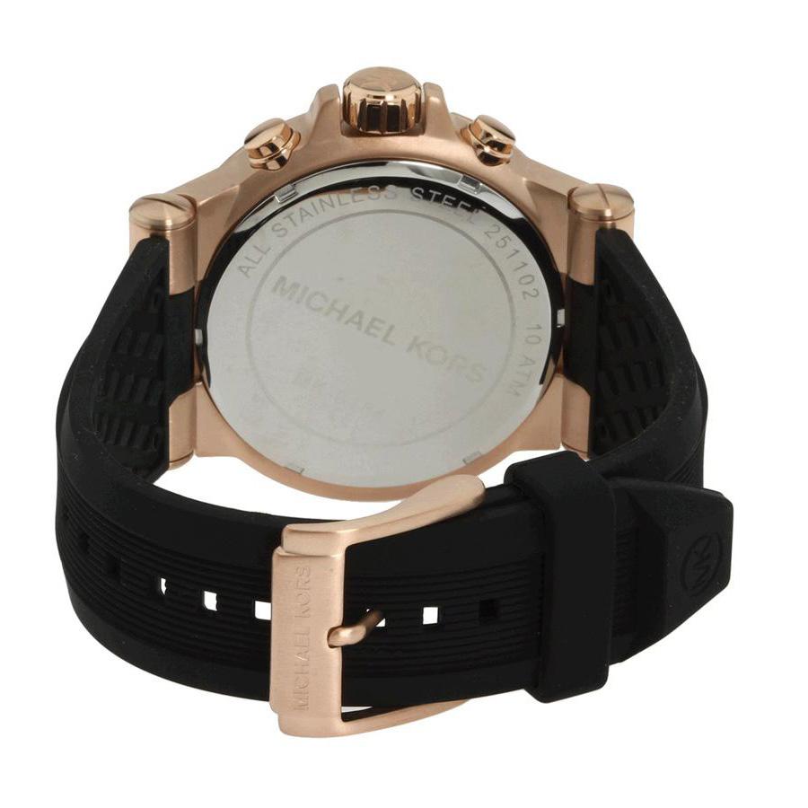 Đồng Hồ  Nam Michael Kors MK8184 Màu Đen/Vàng Hồng