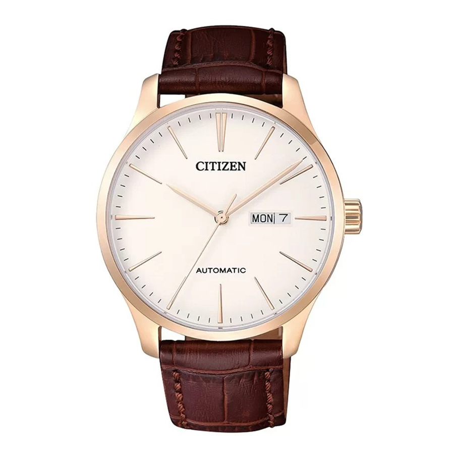 Đồng Hồ Nam Citizen Automatic NH8353-18A Màu Nâu