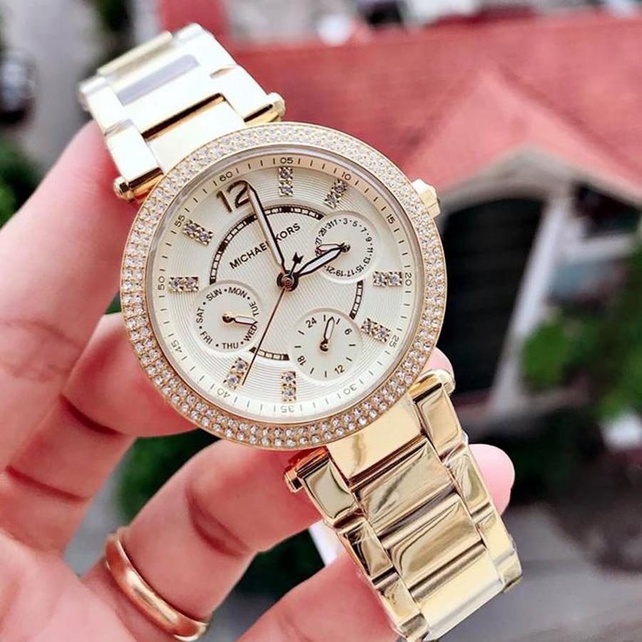 Đồng Hồ Nữ Michael Kors MK6056 Màu Vàng