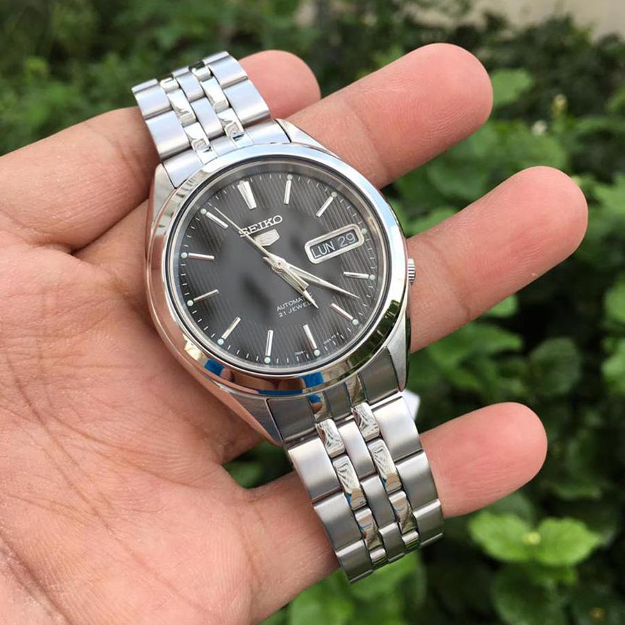 Đồng Hồ Nam Seiko 5 SNKL23K1 Màu Bạc