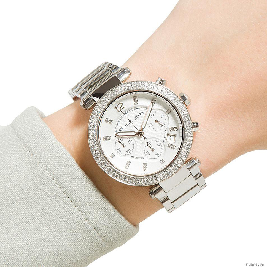 Đồng Hồ Nữ Michael Kors MK5615 Màu Bạc