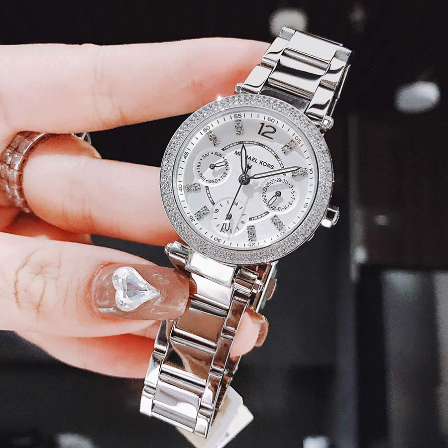Đồng Hồ Nữ Michael Kors MK5615 Màu Bạc