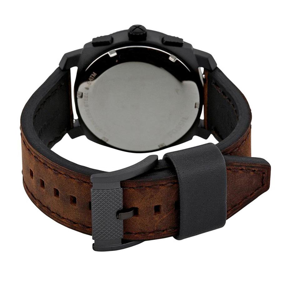 Đồng Hồ Nam Fossil Dây Da FS4656 Màu Nâu