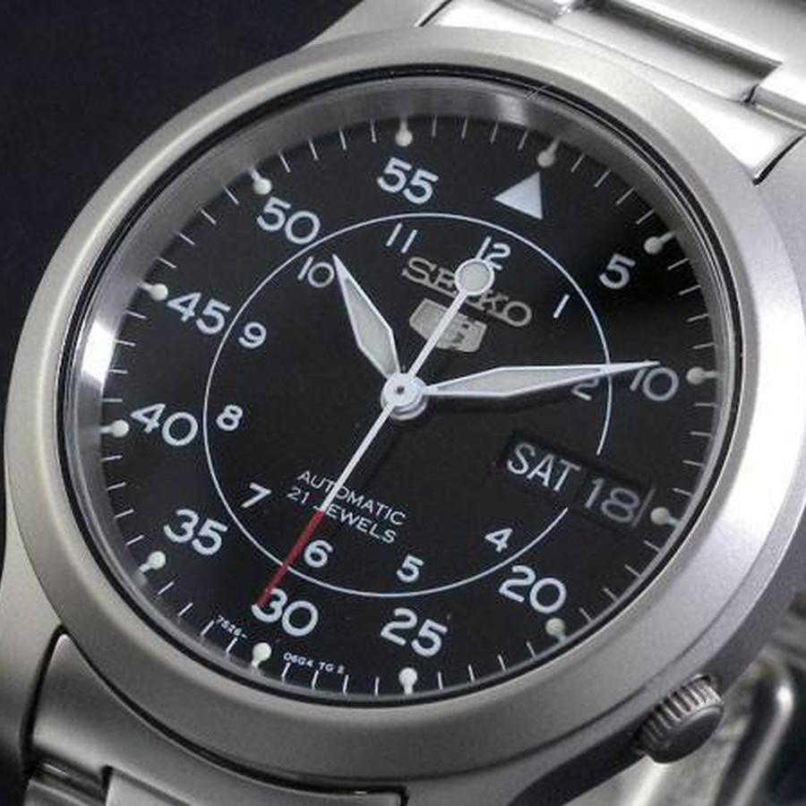 Đồng Hồ Nam Seiko SNK809K1 Màu Bạc