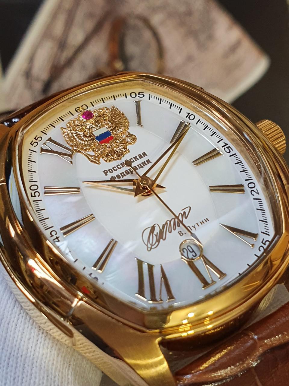 Đồng hồ Putin 252CK112 chữ ký Tổng thống phiên bản giới hạn