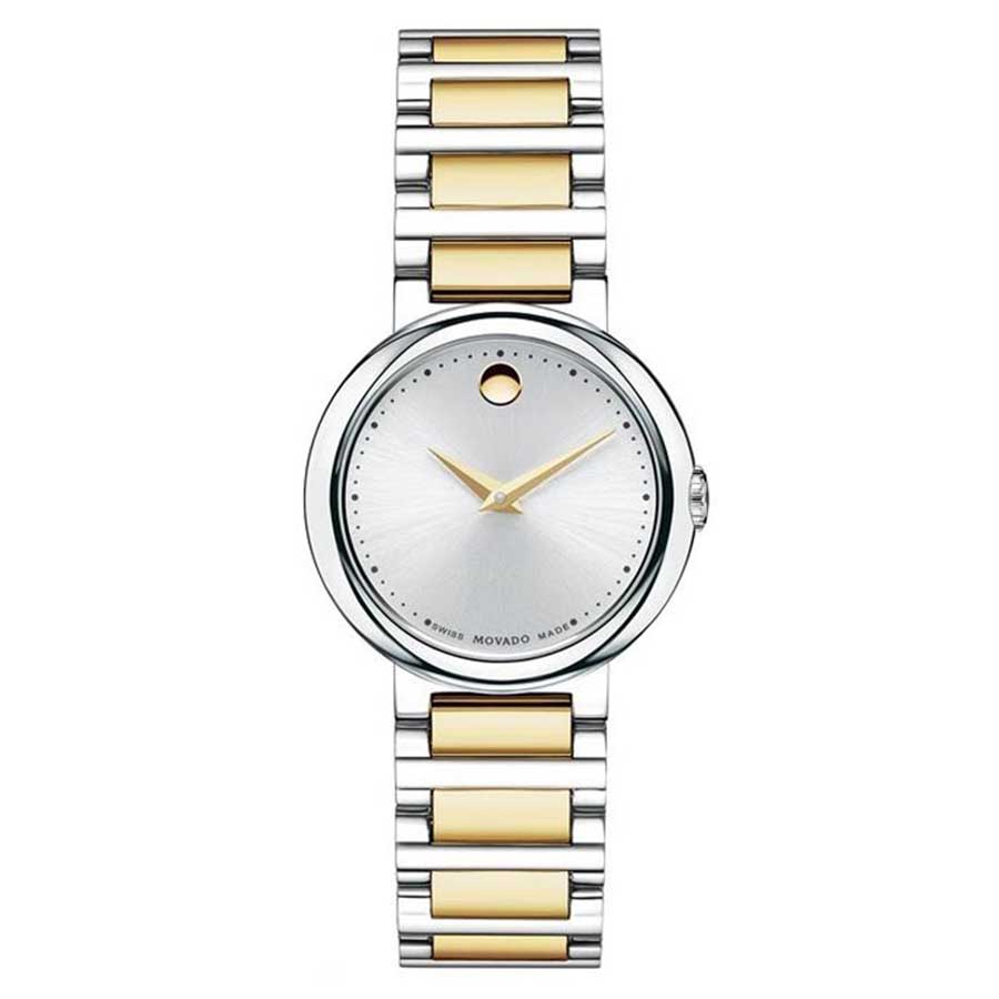 Đồng Hồ Nữ Movado 0606703 Màu Bạc Vàng