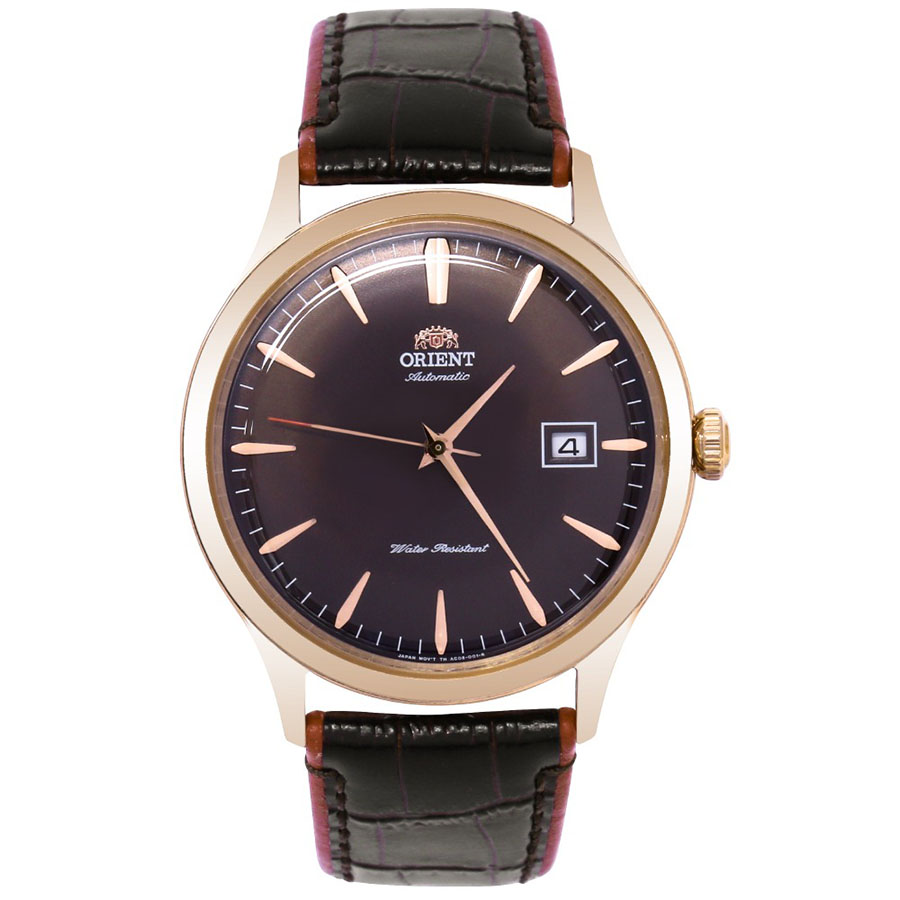 Đồng Hồ Nam Orient Bambino Gen 4 FAC08001T0 Màu Nâu Vàng