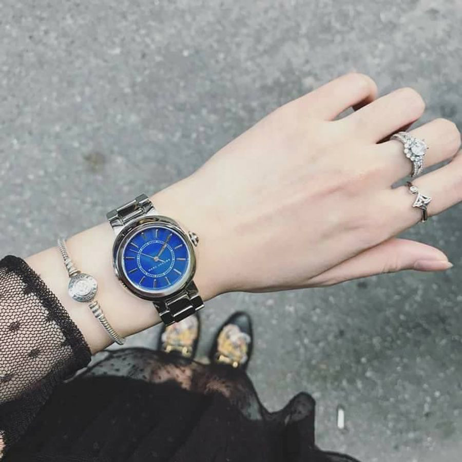 Đồng Hồ Nữ Marc Jacobs MJ3467 Màu Bạc
