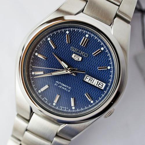 Đồng Hồ Nam Seiko SNK603K1 Màu Xanh Bạc