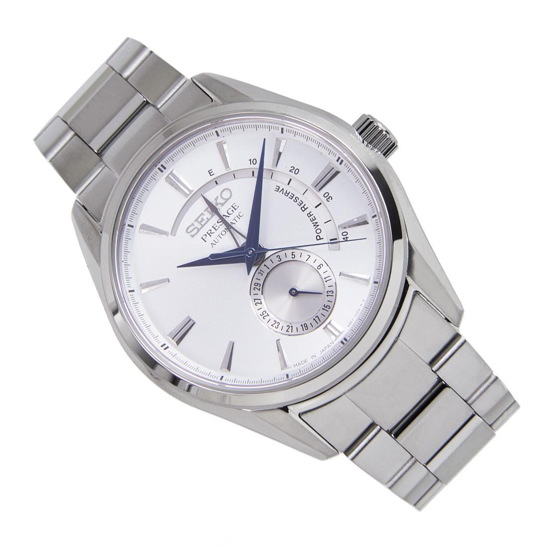 Đồng Hồ Nam Seiko Presage SSA349J1 Màu Bạc