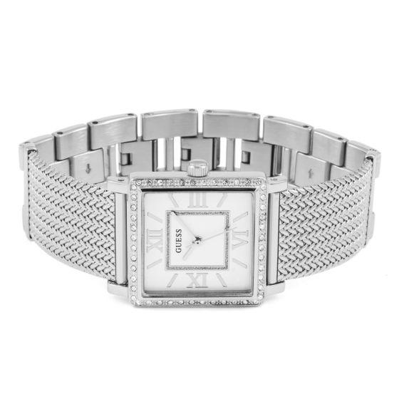 Đồng Hồ Nữ Guess W0826L1 Mặt Vuông Thời Trang