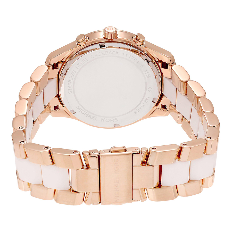 Đồng Hồ Nữ Michael Kors MK6467 Thanh Lịch Màu Vàng Hồng