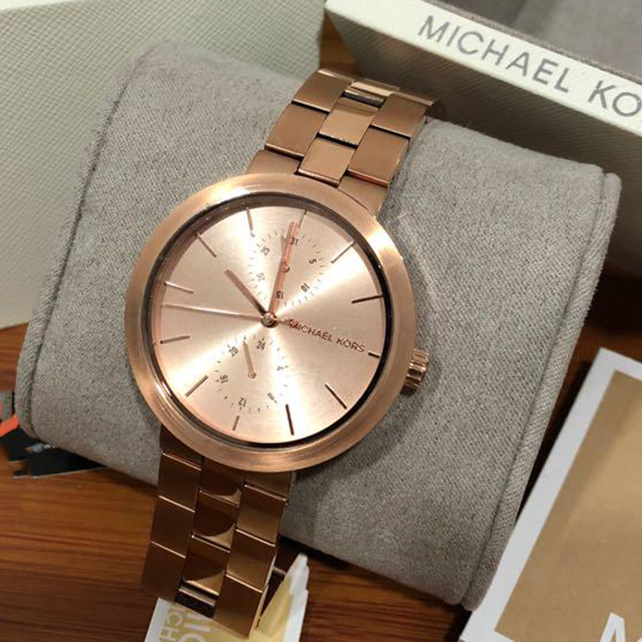 Đồng Hồ Nữ Michael Kors MK6409 Màu Vàng Hồng