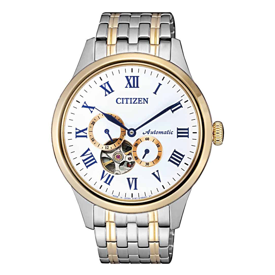 Đồng Hồ Nam Citizen NP1026-86A Máy Automatic Màu Vàng Bạc