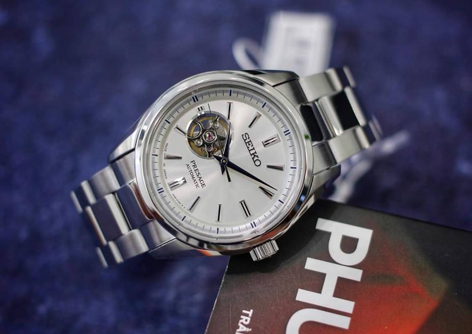 Đồng hồ Seiko Presage SSA355J1 Dây Kim Loại Cho Nam