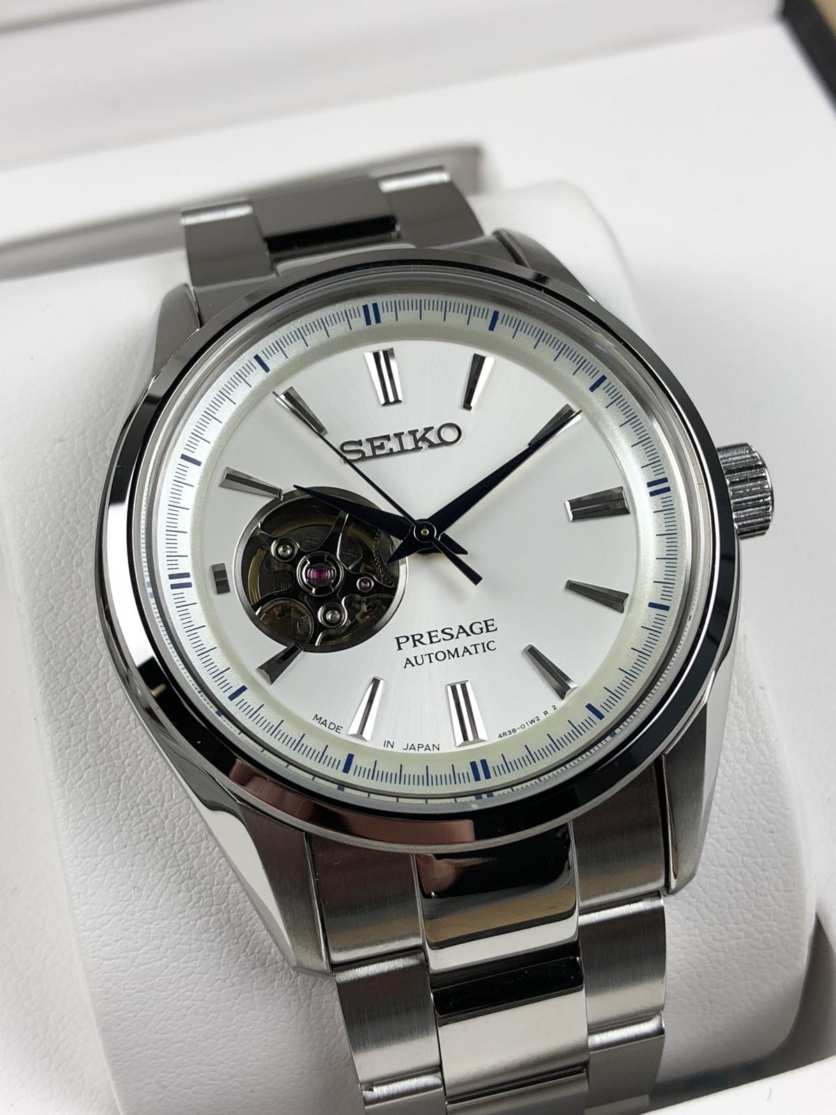 Đồng hồ Seiko Presage SSA355J1 Dây Kim Loại Cho Nam