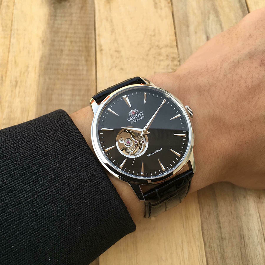 Đồng Hồ Nam Orient Automatic Esteem II FAG02004B0 Màu Đen